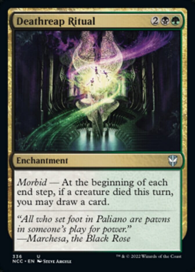 Deathreap Ritual [Streets of New Capenna Commander] MTG Single Magic: The Gathering  | Multizone: Comics And Games