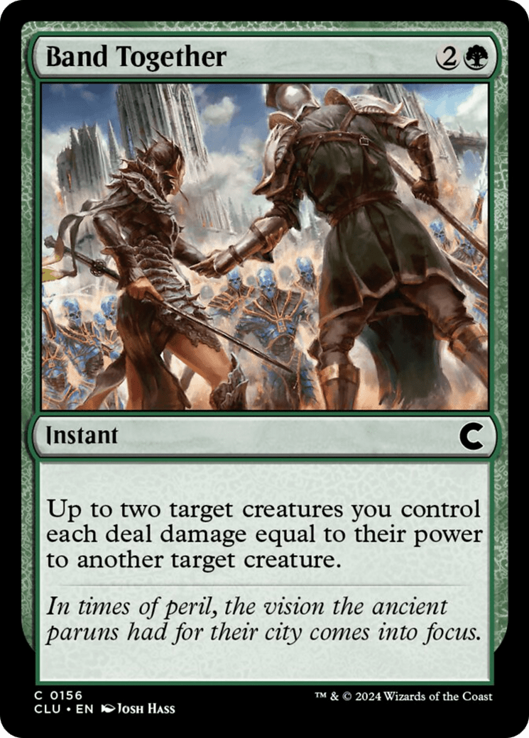 Band Together [Ravnica: Clue Edition] MTG Single Magic: The Gathering  | Multizone: Comics And Games