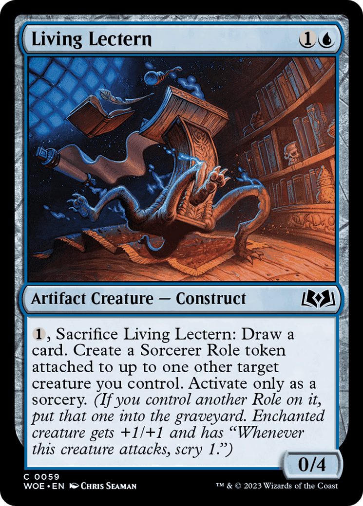 Living Lectern [Wilds of Eldraine] MTG Single Magic: The Gathering  | Multizone: Comics And Games