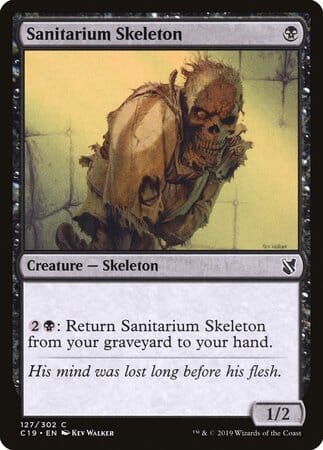 Sanitarium Skeleton [Commander 2019] MTG Single Magic: The Gathering  | Multizone: Comics And Games
