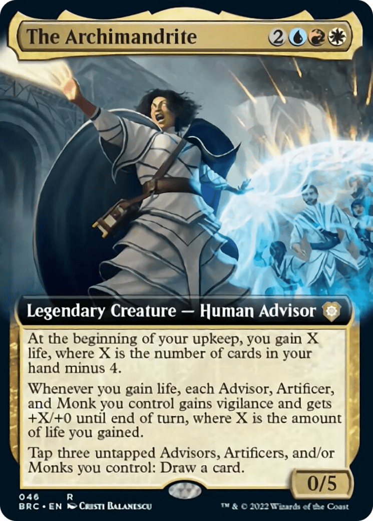 The Archimandrite (Extended Art) [The Brothers' War Commander] MTG Single Magic: The Gathering  | Multizone: Comics And Games