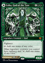 Esika, God of the Tree // The Prismatic Bridge (Showcase) [Kaldheim] MTG Single Magic: The Gathering  | Multizone: Comics And Games