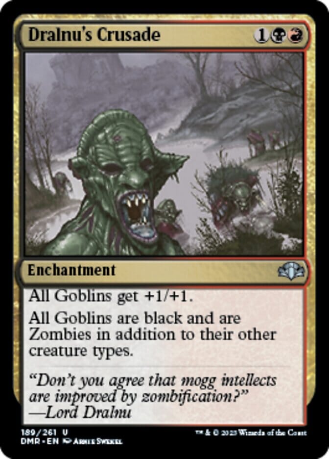 Dralnu's Crusade [Dominaria Remastered] MTG Single Magic: The Gathering  | Multizone: Comics And Games
