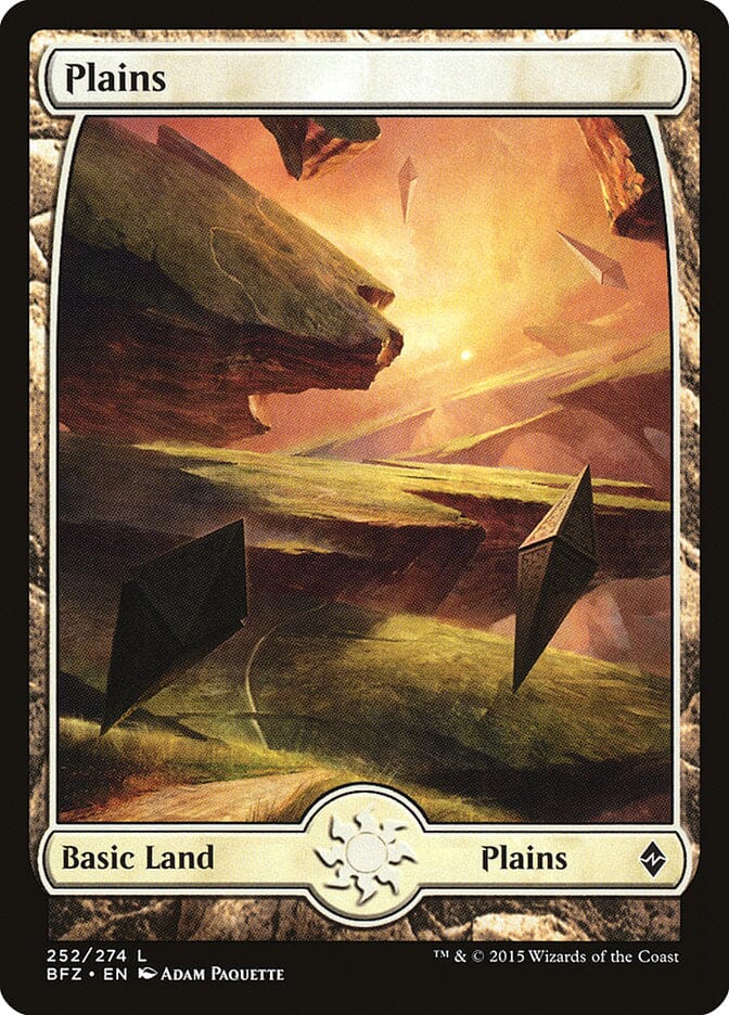Plains (252) [Battle for Zendikar] MTG Single Magic: The Gathering  | Multizone: Comics And Games