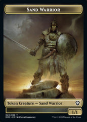 Soldier // Sand Warrior Double-sided Token [Dominaria United Tokens] MTG Single Magic: The Gathering  | Multizone: Comics And Games