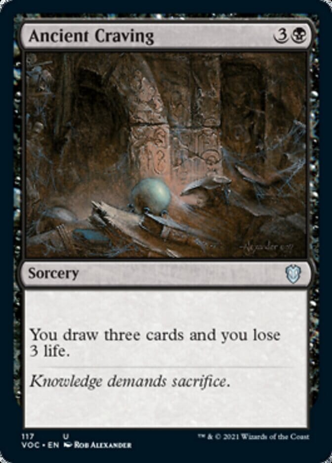 Ancient Craving [Innistrad: Crimson Vow Commander] MTG Single Magic: The Gathering  | Multizone: Comics And Games