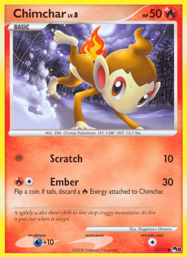 Chimchar (12/17) [POP Series 8] Pokemon Single Pokémon  | Multizone: Comics And Games
