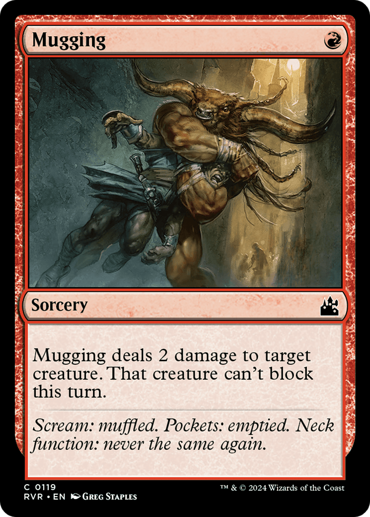 Mugging [Ravnica Remastered] MTG Single Magic: The Gathering  | Multizone: Comics And Games