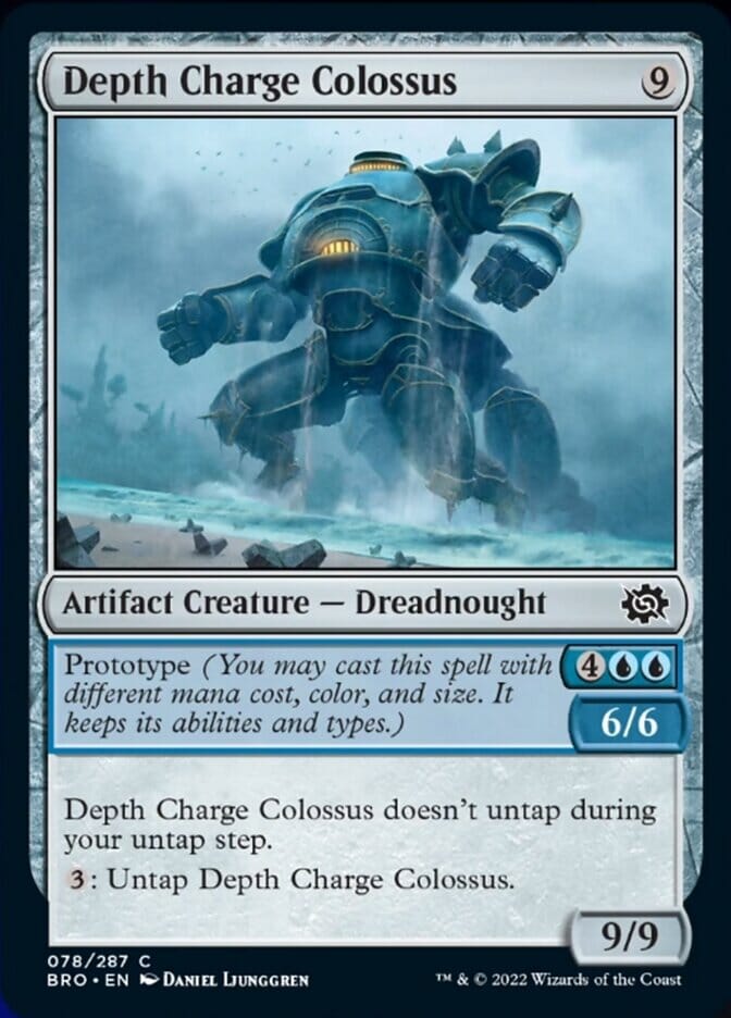 Depth Charge Colossus [The Brothers' War] | Multizone: Comics And Games