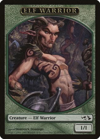 Elf Warrior Token [Duel Decks: Elves vs. Goblins Tokens] MTG Single Magic: The Gathering  | Multizone: Comics And Games