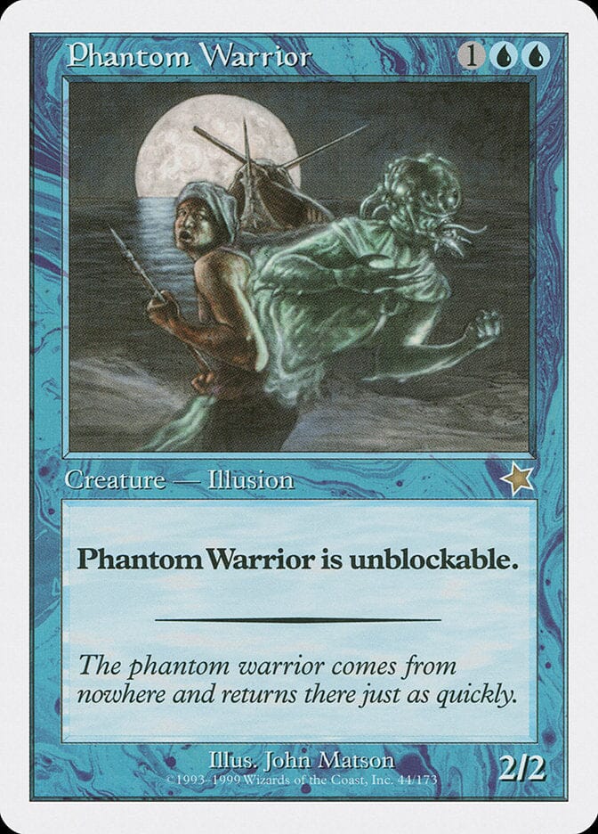 Phantom Warrior [Starter 1999] MTG Single Magic: The Gathering  | Multizone: Comics And Games