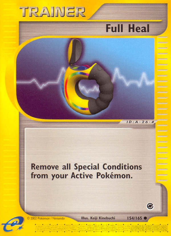 Full Heal (154/165) [Expedition: Base Set] Pokemon Single Pokémon  | Multizone: Comics And Games