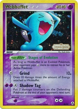 Wobbuffet (28/92) (Stamped) [EX: Legend Maker] Pokemon Single Pokémon  | Multizone: Comics And Games