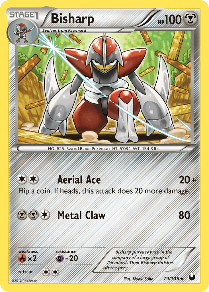 Bisharp (79/108) [Black & White: Dark Explorers] Pokemon Single Pokémon  | Multizone: Comics And Games