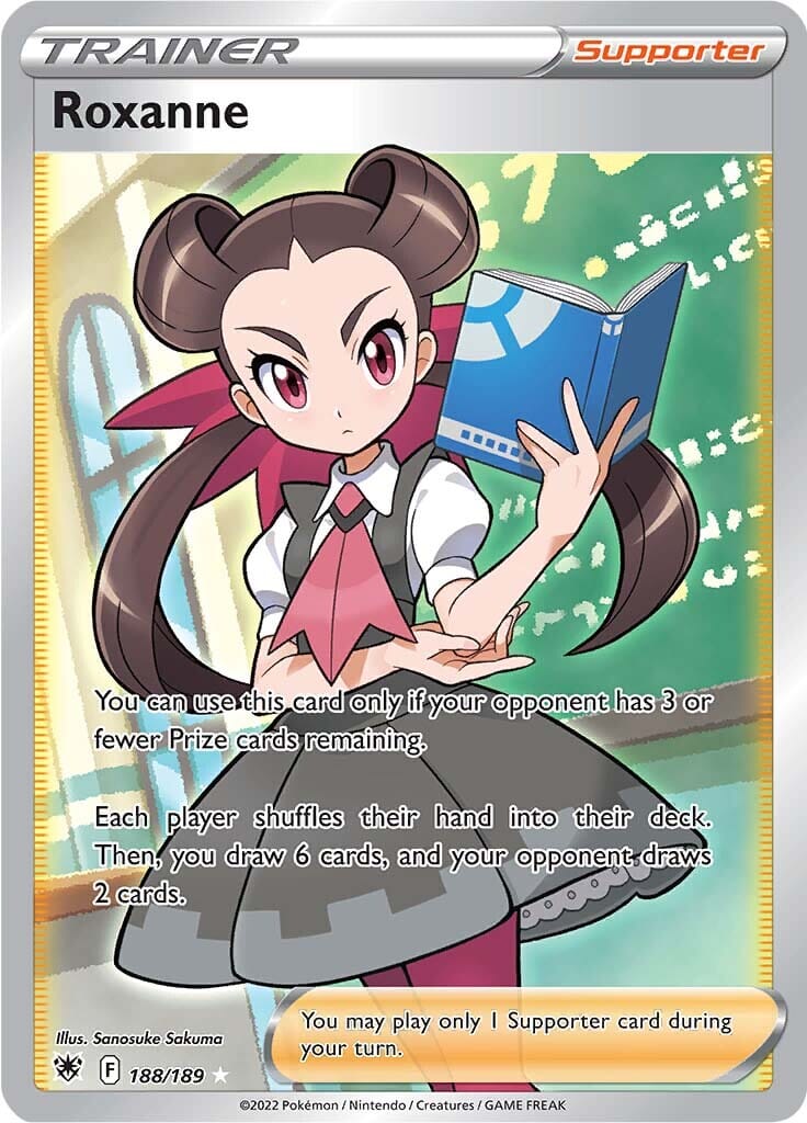 Roxanne (188/189) [Sword & Shield: Astral Radiance] Pokemon Single Pokémon  | Multizone: Comics And Games