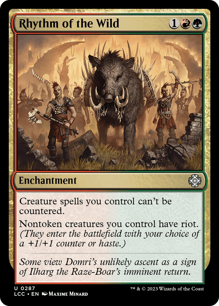 Rhythm of the Wild [The Lost Caverns of Ixalan Commander] MTG Single Magic: The Gathering  | Multizone: Comics And Games