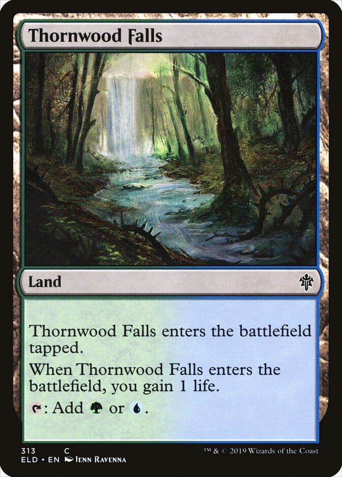 Thornwood Falls [Throne of Eldraine] MTG Single Magic: The Gathering  | Multizone: Comics And Games