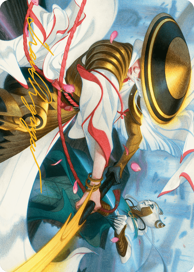 Cut Short Art Card (Gold-Stamped Signature) [March of the Machine Art Series] MTG Single Magic: The Gathering  | Multizone: Comics And Games