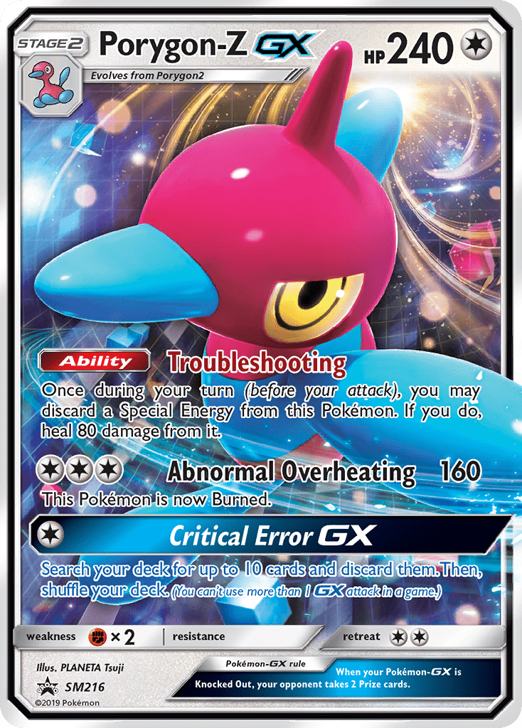 Porygon-Z GX (SM216) [Sun & Moon: Black Star Promos] Pokemon Single Pokémon  | Multizone: Comics And Games