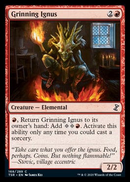 Grinning Ignus [Time Spiral Remastered] MTG Single Magic: The Gathering  | Multizone: Comics And Games