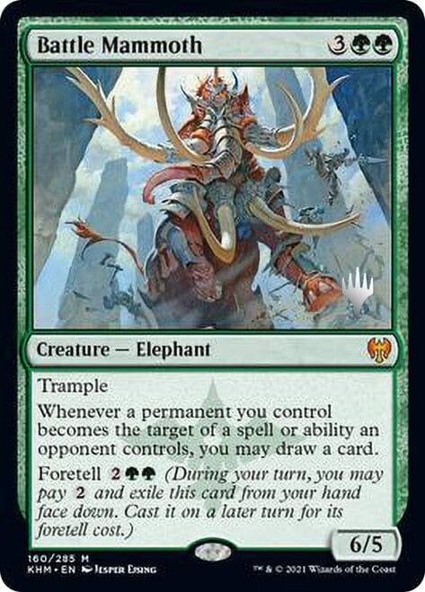 Battle Mammoth [Kaldheim Promo Pack] MTG Single Magic: The Gathering  | Multizone: Comics And Games