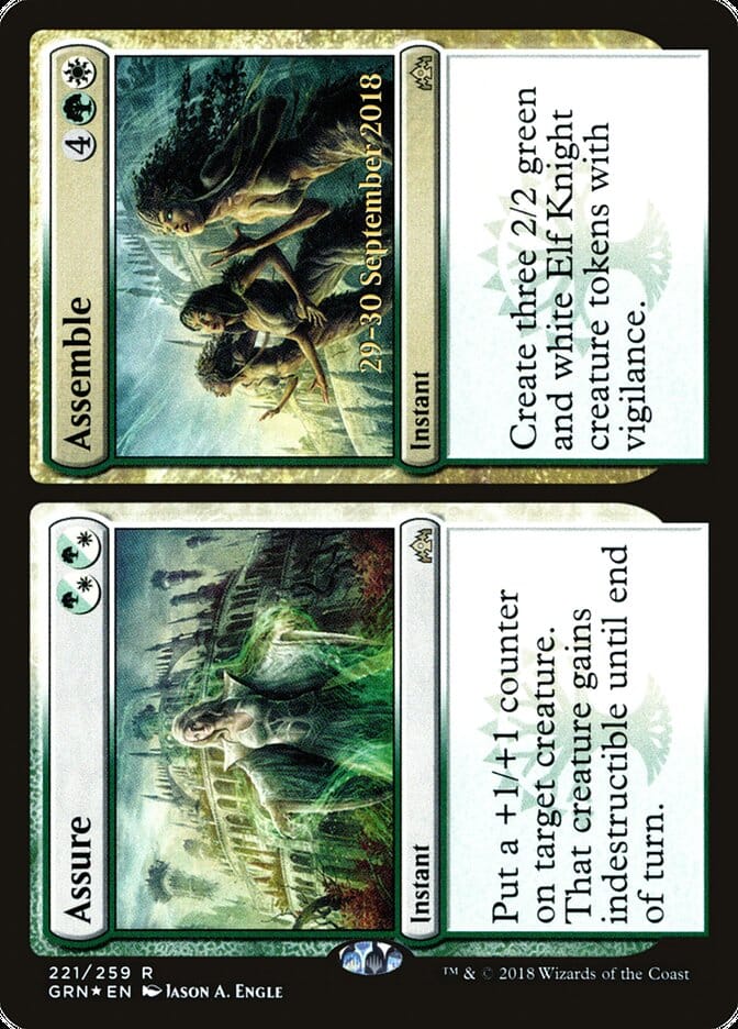 Assure // Assemble [Guilds of Ravnica Prerelease Promos] MTG Single Magic: The Gathering  | Multizone: Comics And Games