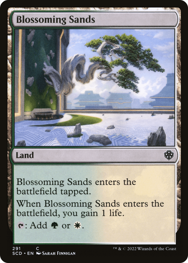Blossoming Sands [Starter Commander Decks] MTG Single Magic: The Gathering  | Multizone: Comics And Games