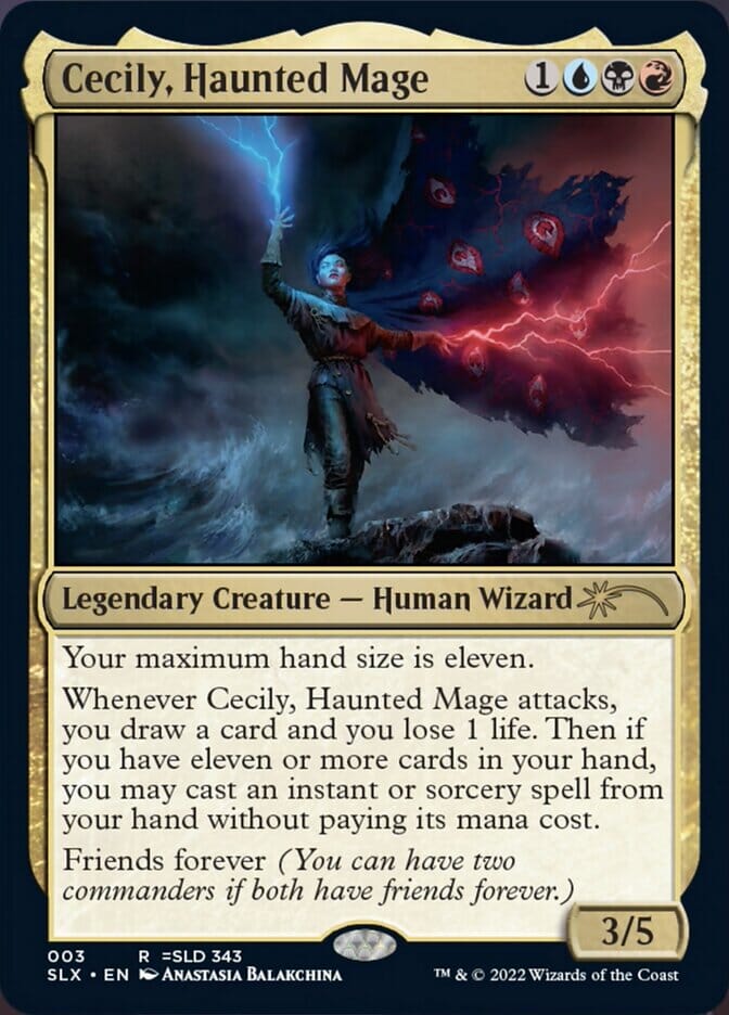Cecily, Haunted Mage [Secret Lair: Universes Within] MTG Single Magic: The Gathering  | Multizone: Comics And Games