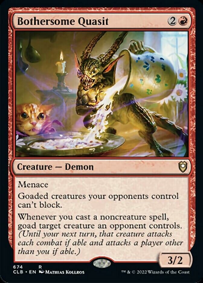 Bothersome Quasit [Commander Legends: Battle for Baldur's Gate] MTG Single Magic: The Gathering  | Multizone: Comics And Games