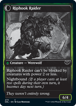 Hookhand Mariner // Riphook Raider [Innistrad: Double Feature] MTG Single Magic: The Gathering  | Multizone: Comics And Games