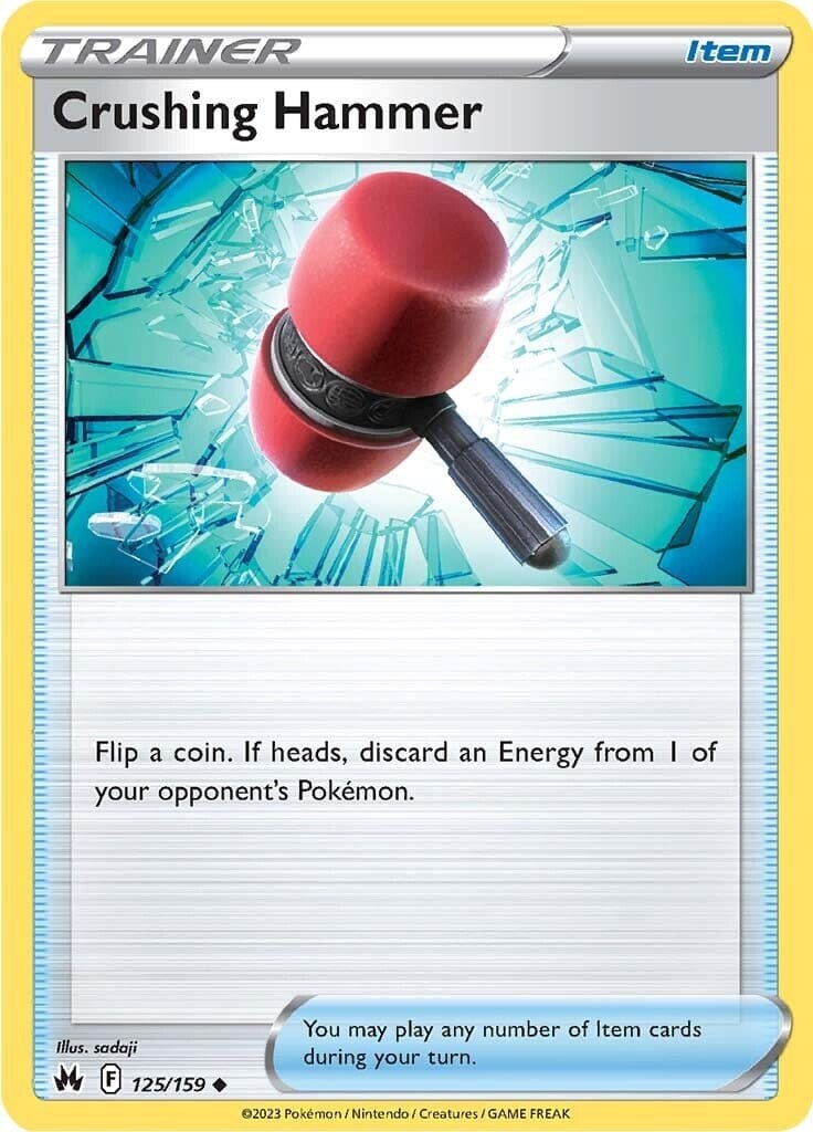 Crushing Hammer (125/159) [Sword & Shield: Crown Zenith] Pokemon Single Pokémon  | Multizone: Comics And Games