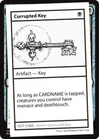 Corrupted Key (2021 Edition) [Mystery Booster Playtest Cards] MTG Single Magic: The Gathering  | Multizone: Comics And Games