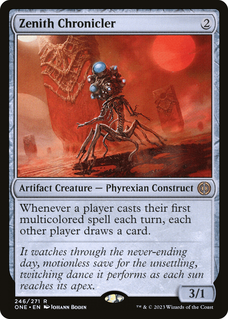Zenith Chronicler [Phyrexia: All Will Be One] MTG Single Magic: The Gathering  | Multizone: Comics And Games