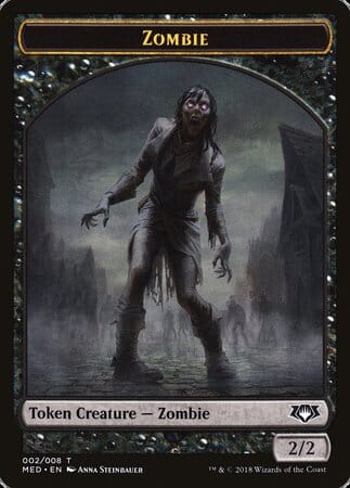 Zombie Token [Mythic Edition Tokens] MTG Single Magic: The Gathering  | Multizone: Comics And Games