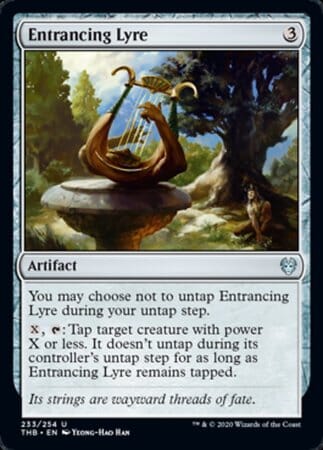 Entrancing Lyre [Theros Beyond Death] MTG Single Magic: The Gathering  | Multizone: Comics And Games