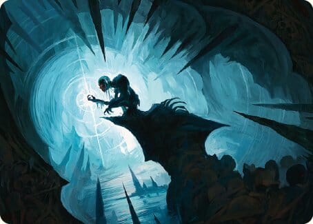 Gollum, Patient Plotter Art Card [The Lord of the Rings: Tales of Middle-earth Art Series] MTG Single Magic: The Gathering  | Multizone: Comics And Games