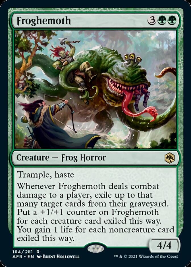 Froghemoth [Dungeons & Dragons: Adventures in the Forgotten Realms] MTG Single Magic: The Gathering  | Multizone: Comics And Games