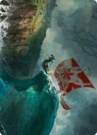 Run Ashore Art Card [Kaldheim: Art Series] MTG Single Magic: The Gathering  | Multizone: Comics And Games