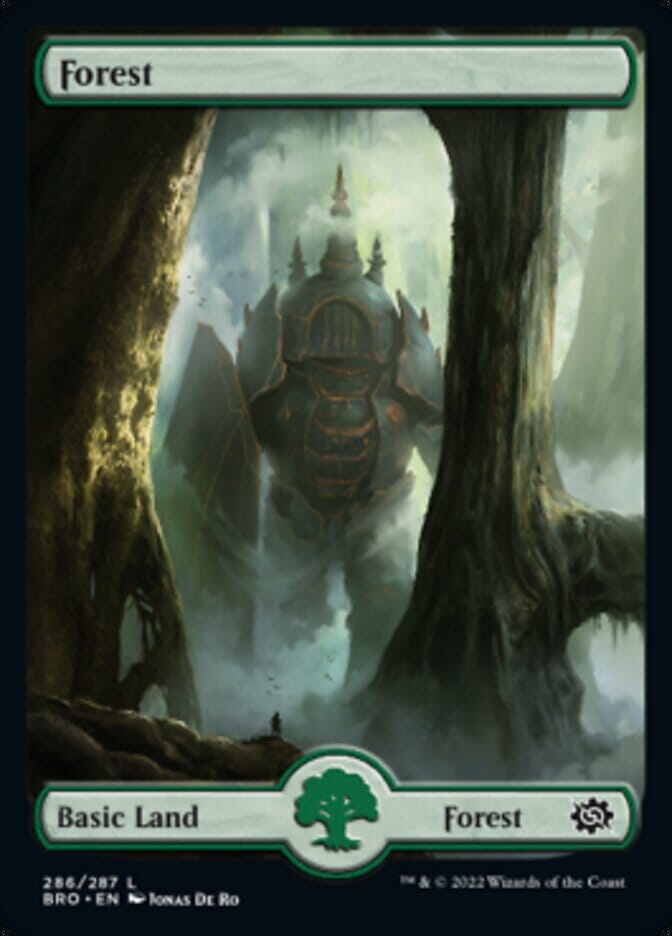 Forest (286) [The Brothers' War] MTG Single Magic: The Gathering  | Multizone: Comics And Games