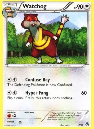 Watchog (2/30) [Black & White: Trainer Kit - Zoroark] Pokemon Single Pokémon  | Multizone: Comics And Games