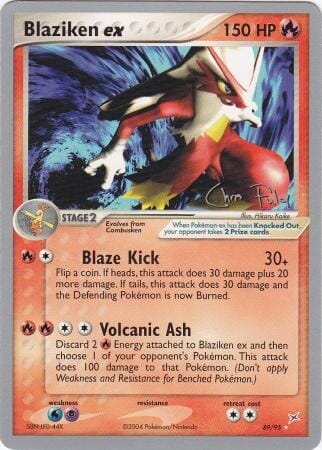 Blaziken ex (89/95) (Blaziken Tech - Chris Fulop) [World Championships 2004] Pokemon Single Pokémon  | Multizone: Comics And Games