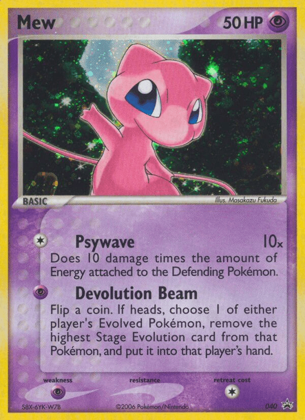 Mew (040) [Nintendo: Black Star Promos] Pokemon Single Pokémon  | Multizone: Comics And Games