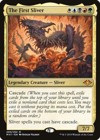 The First Sliver [Modern Horizons] MTG Single Magic: The Gathering  | Multizone: Comics And Games