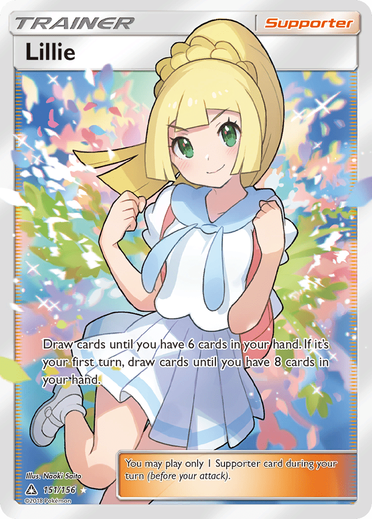 Lillie (151/156) [Sun & Moon: Ultra Prism] Pokemon Single Pokémon  | Multizone: Comics And Games