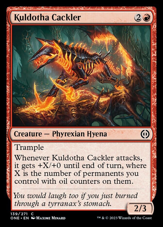 Kuldotha Cackler [Phyrexia: All Will Be One] MTG Single Magic: The Gathering  | Multizone: Comics And Games