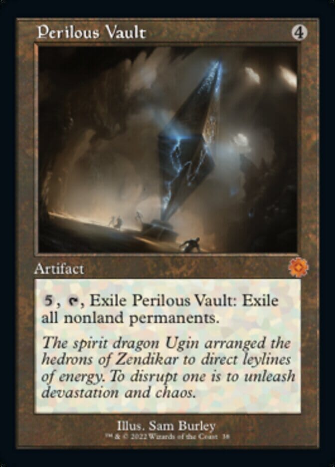 Perilous Vault (Retro) [The Brothers' War Retro Artifacts] MTG Single Magic: The Gathering  | Multizone: Comics And Games