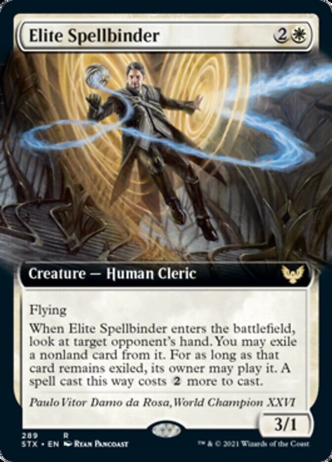 Elite Spellbinder (Extended) [Strixhaven: School of Mages] MTG Single Magic: The Gathering  | Multizone: Comics And Games