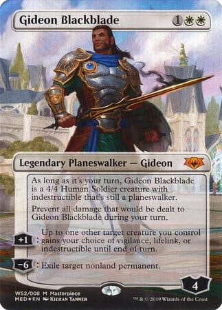 Gideon Blackblade [Mythic Edition] MTG Single Magic: The Gathering  | Multizone: Comics And Games