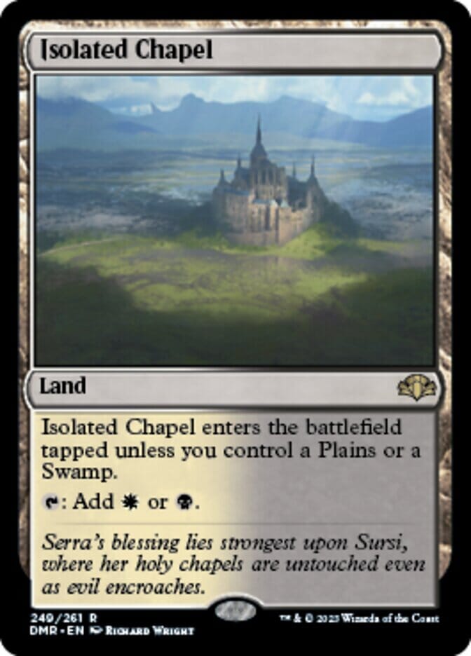 Isolated Chapel [Dominaria Remastered] MTG Single Magic: The Gathering  | Multizone: Comics And Games