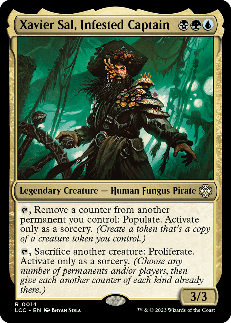 Xavier Sal, Infested Captain [The Lost Caverns of Ixalan Commander] MTG Single Magic: The Gathering  | Multizone: Comics And Games